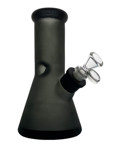 Frostbite  Glass  Beaker  Bong    Black